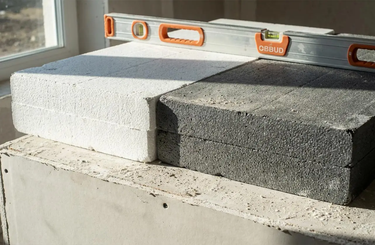 Styropian biały czy grafitowy? Różnice, właściwości i koszty ocieplenia
