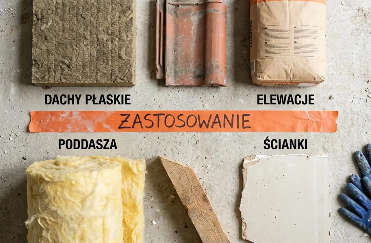 Wełna skalna i szklana